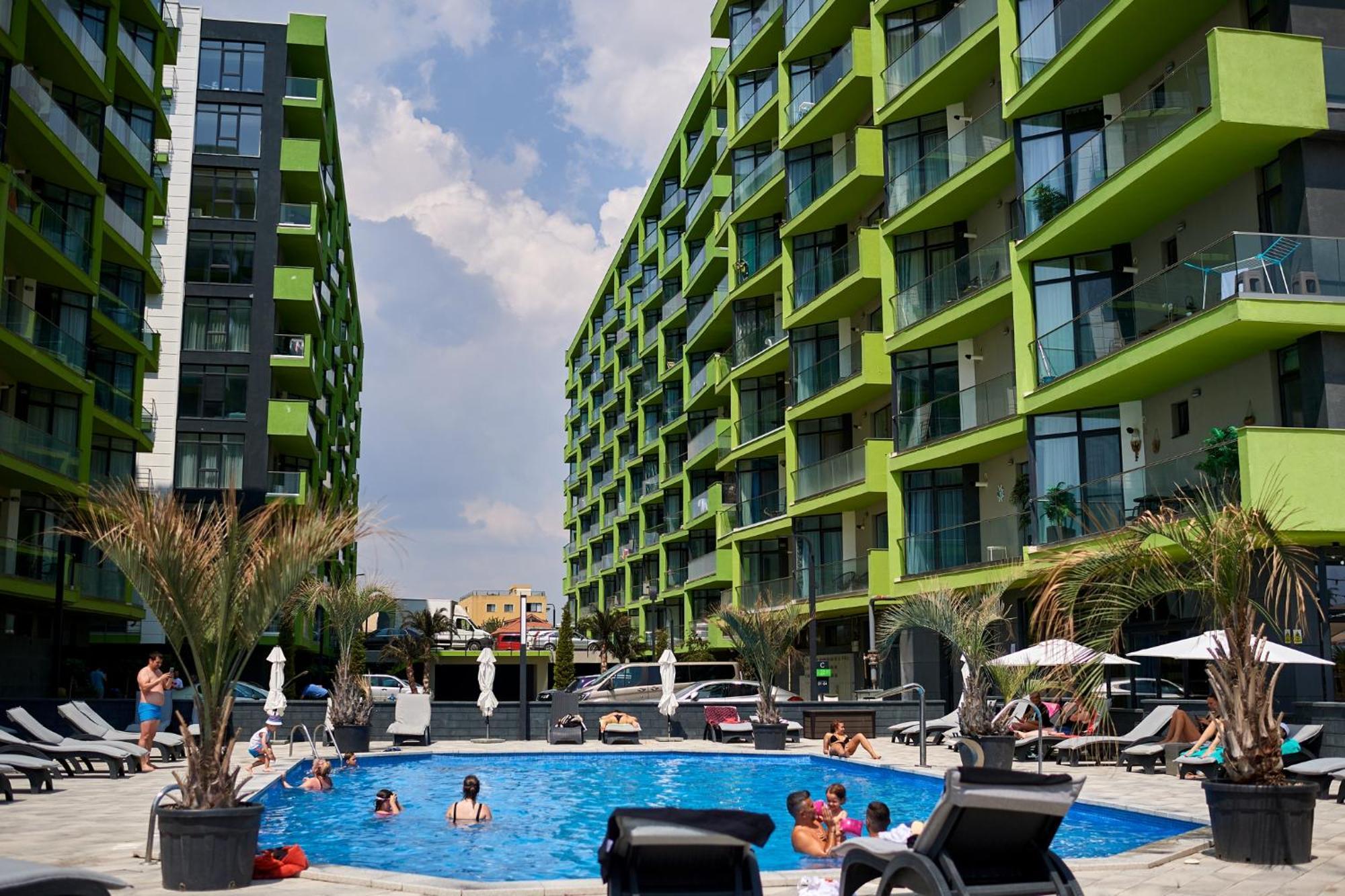 Sara Blu Apartment Spa And Pool Beach Resort Mamaia Esterno foto